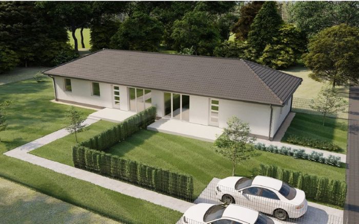 Kényelmes, új építésű családi ház eladó Katonatelepen