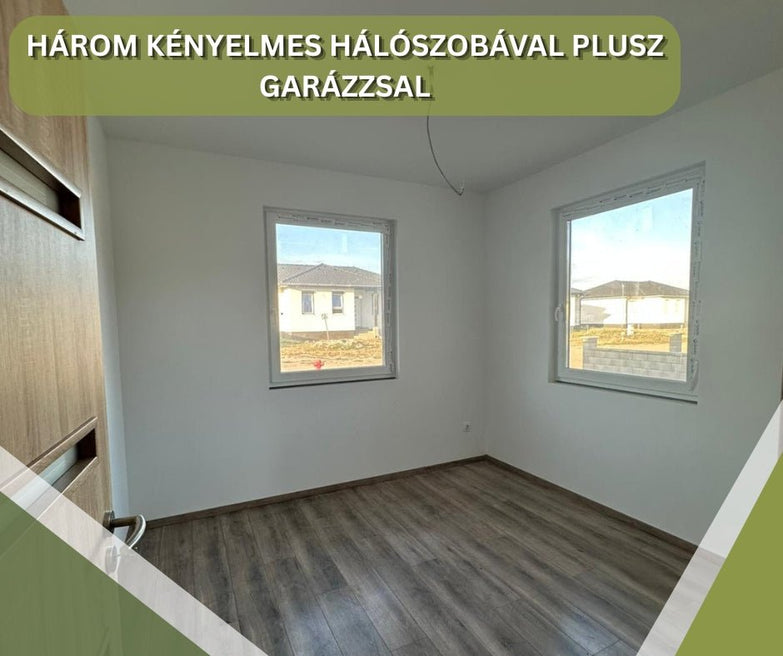 Karácsonyozzatok már az új otthonotokban! Green Lakóparki családi házak már 85M Ft-tól, telekkel együtt!!