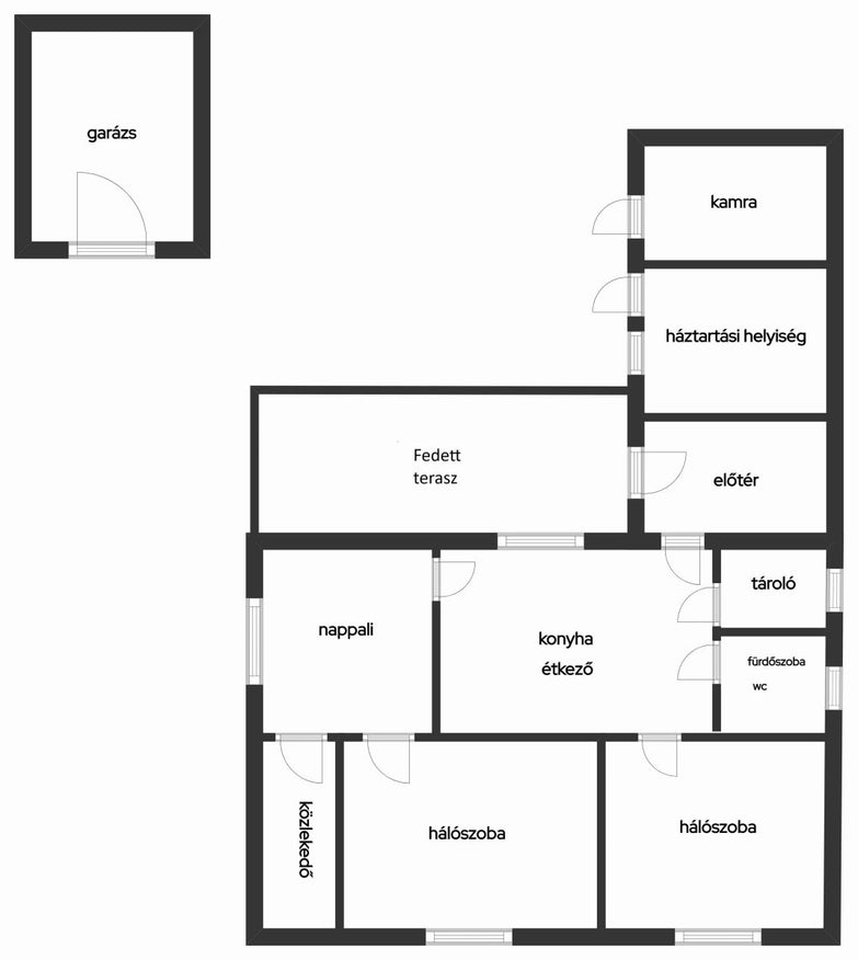 Kecskemét eladó családi ház 2 szobás: 45,9 millió Ft