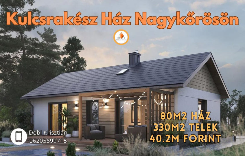 Kulcsrakész ház Nagykőrösön!