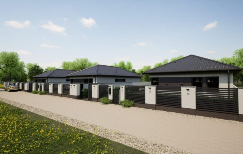 Kecskemét-Hetényegyházán új építésű családi házak