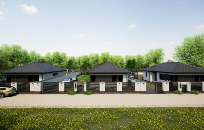 Kecskemét-Hetényegyházán új építésű családi házak