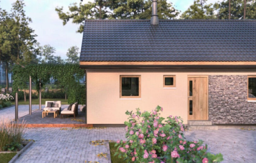 Modern új építésű NETTÓ 83 nm-es családiház, Kecskemét Felsőszéktón eladó