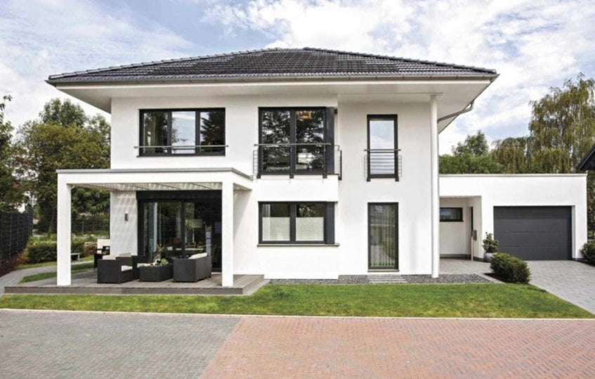 Modern városi tégla építésű villa a Vacsi Gyöngye szívében!