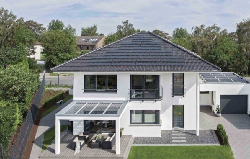 Modern városi tégla építésű villa a Vacsi Gyöngye szívében!