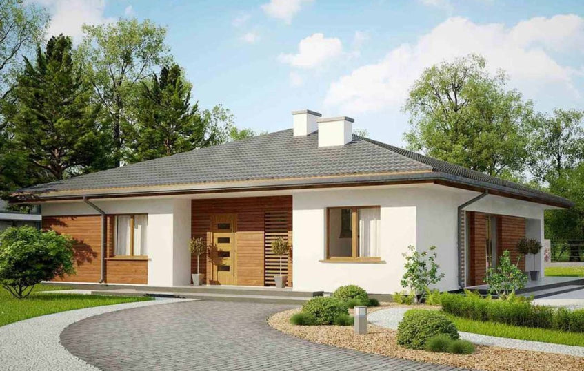 Klasszikus modern családi ház a Borbolya Lakóparkban!