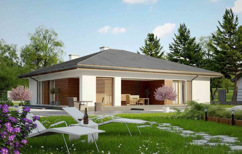 Klasszikus modern családi ház a Borbolya Lakóparkban!