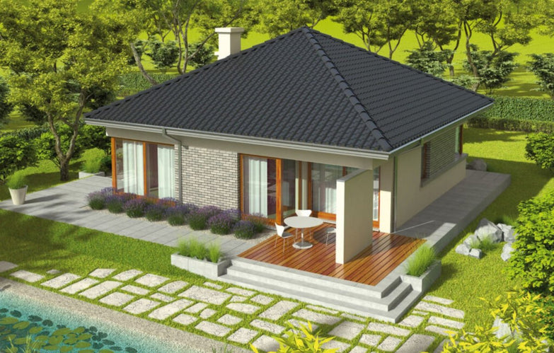 Napfényes napelemes 83 nm-es ház Vacsi közben eladó!