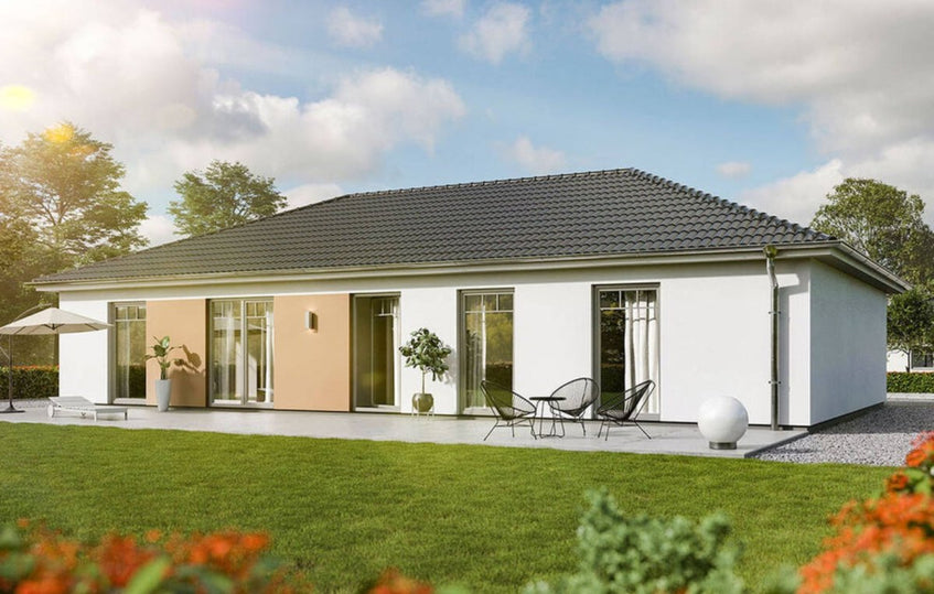 Kecskemét kertvárosi övezetében modern, nappali +3 hálós remek elrendezésű ház