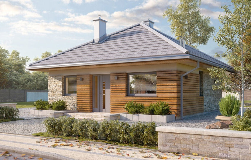 Katonatelepen új építésű családi ház vár telekkel együtt!