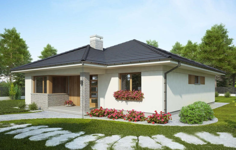 90 m2 új építésű, családi ház, otthon teremtőknek