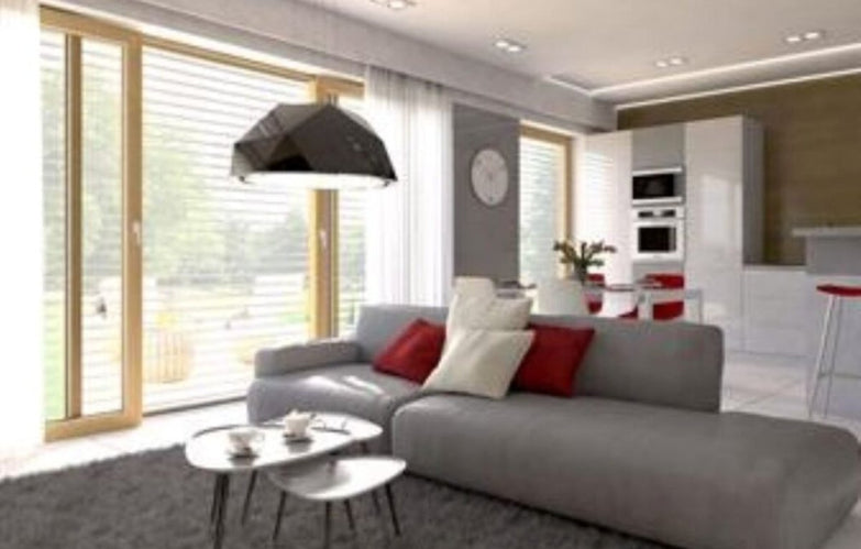 Katonatelep zöldövezeti részén modern elrendezésű 106m2 bruttó alapterületű, 4 szoba + nappali elrendezésű energiatakarékos családi ház eladó