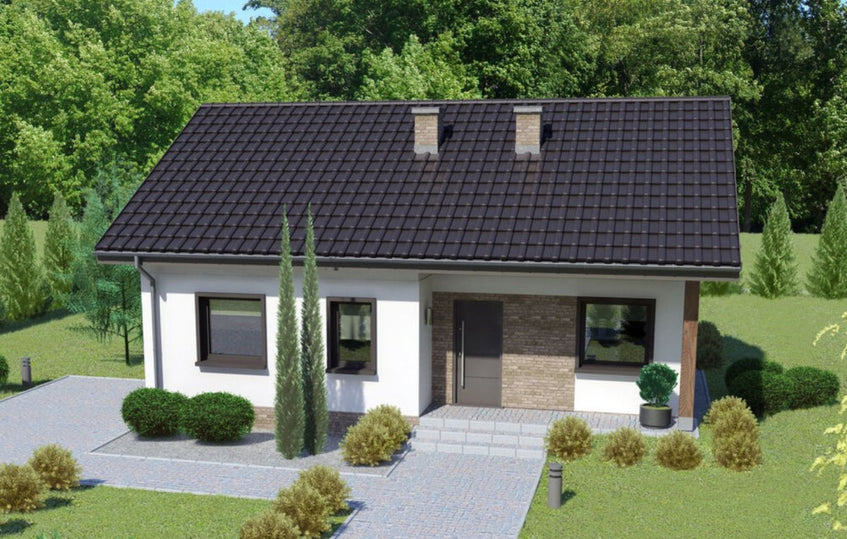 Napelemes családi ikerház Hetényegyházán 40 M Ft-ért!