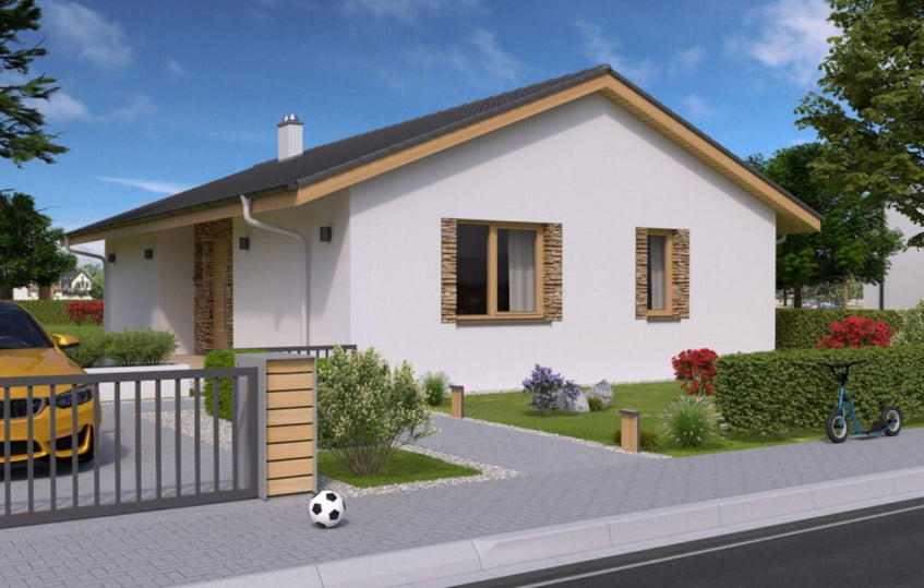 Kiváló elrendezésű bruttó 137 nm nappali +3 hálós családi ház Kecskeméten 75.500.000 Ft