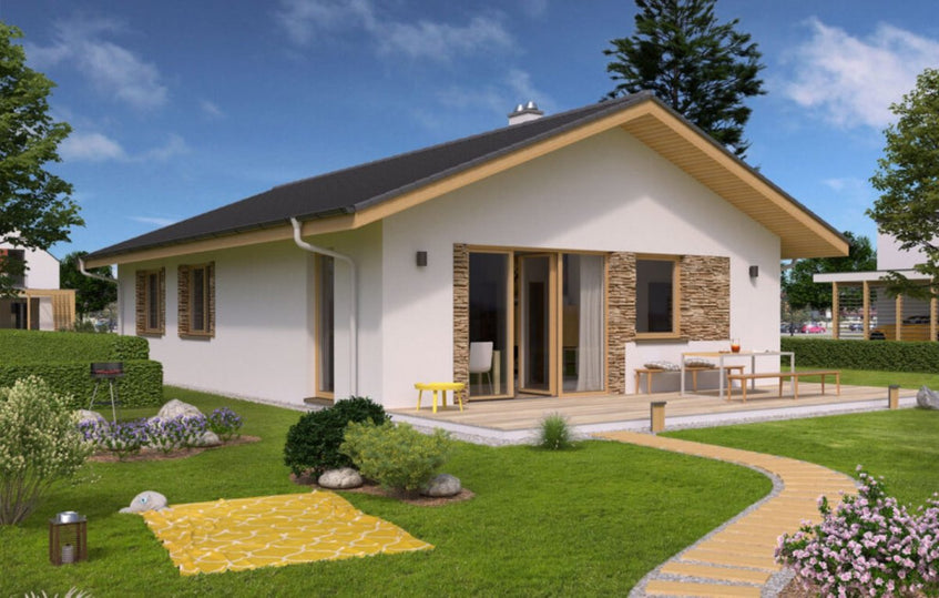 Kiváló elrendezésű bruttó 137 nm nappali +3 hálós családi ház Kecskeméten 75.500.000 Ft