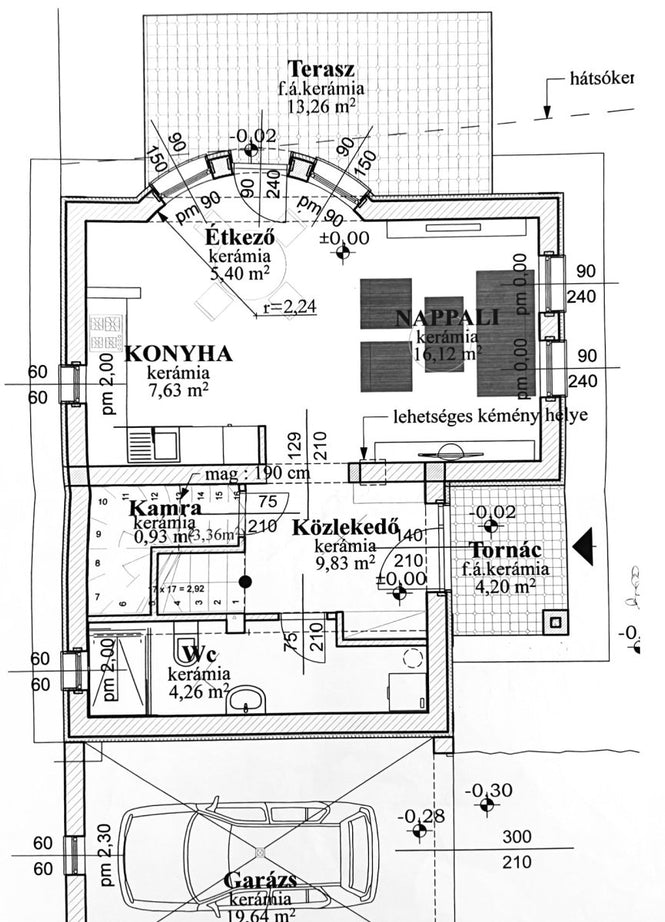 Igazi 3 szobás ékszerdoboz a Vacsi közben.