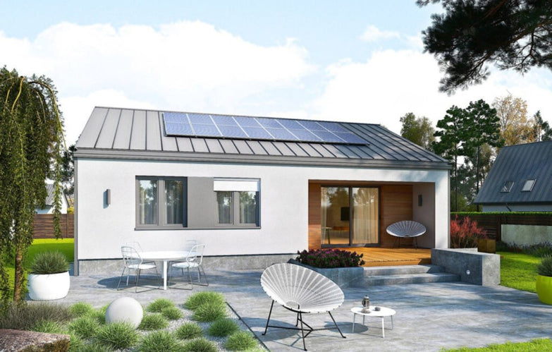 Átgondolt, gazdaságos, napelemes 98 nm-es ház eladó