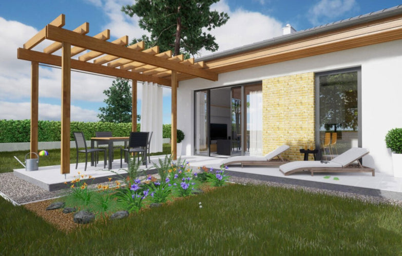 Helvécia újonnan kialakuló városrészén kulcsrakész energiatakarékos 3 szoba + nappalis családi ház