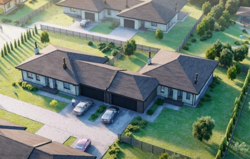 Energiatakarékos új építésű ikerház Máriahegyen