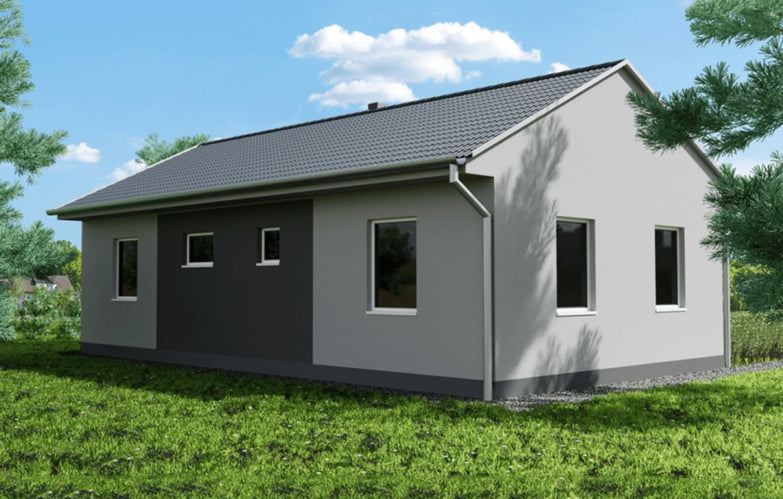 Eladó Kecskeméten új építésű övezetben 60 nm-es családi ház!