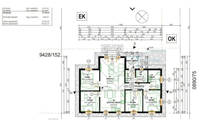 Kerekegyházán új építésű ház eladó! 54.9 M Ft helyett Február 10-ig 51.990 M Ft
